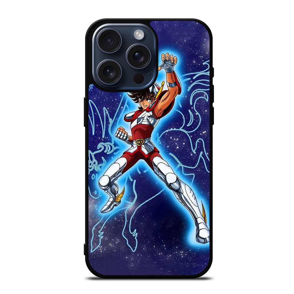 SAINT SEIYA ANIME PEGASUS 1 iPhone 15 Pro Max Case Cover