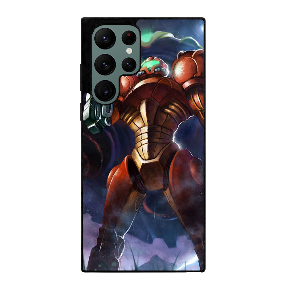SAMUS ARAN METROID ART Samsung Galaxy S22 Ultra Case Cover