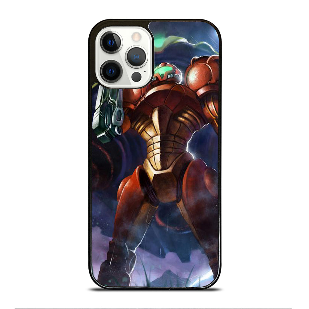 SAMUS ARAN METROID ART iPhone 12 Pro Case Cover
