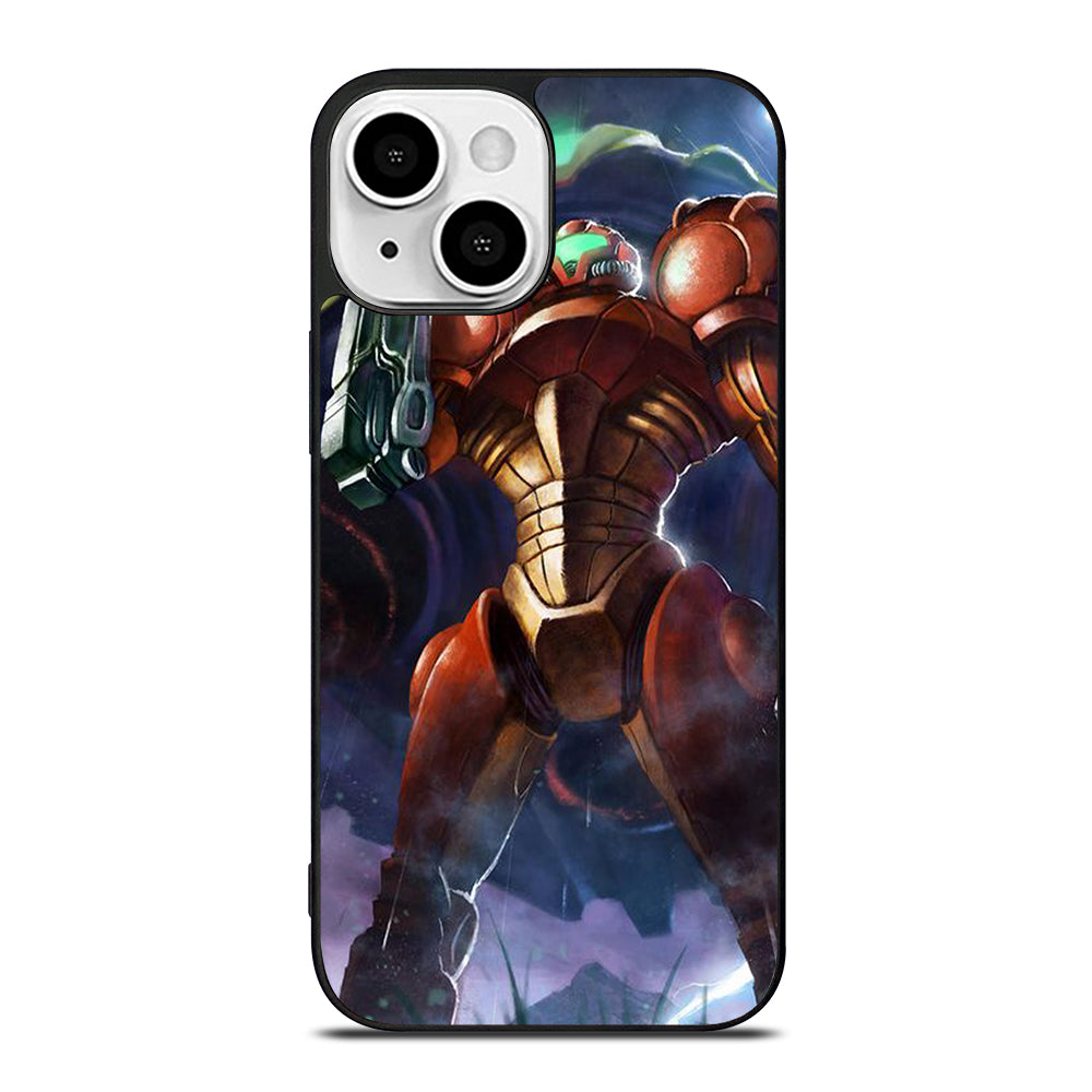 SAMUS ARAN METROID ART iPhone 13 Mini Case Cover