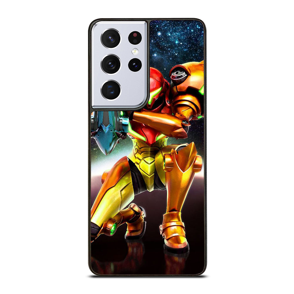 SAMUS ARAN METROID CARTOON Samsung Galaxy S21 Ultra Case Cover
