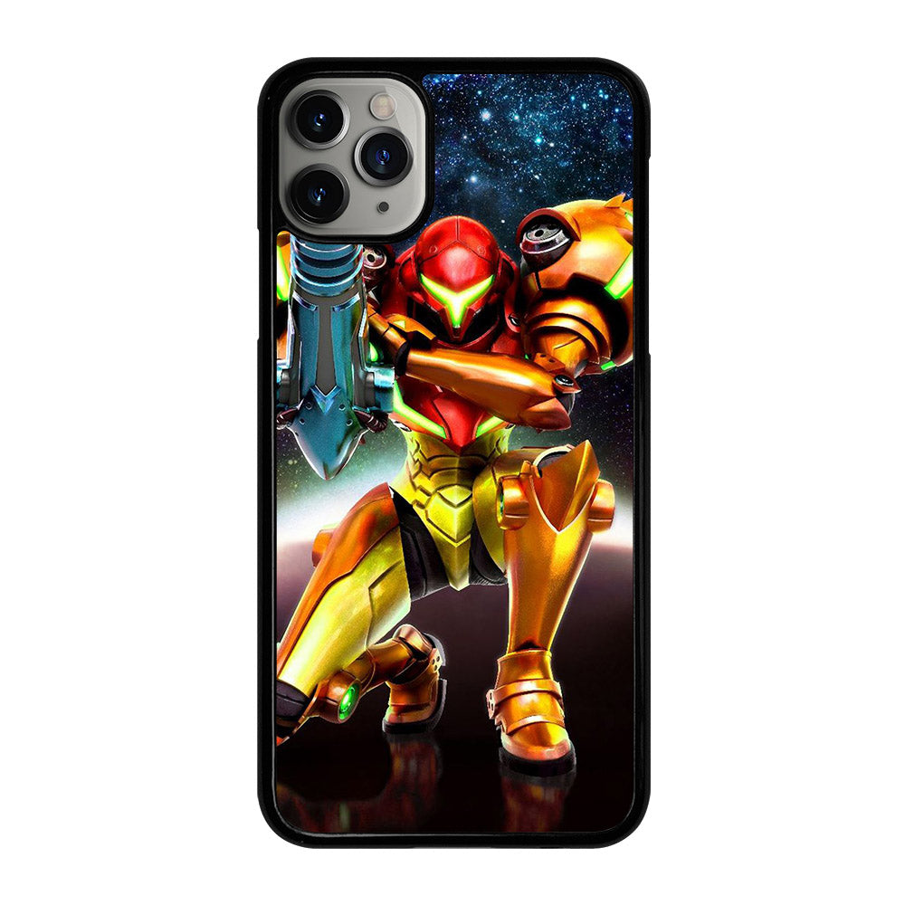 SAMUS ARAN METROID CARTOON iPhone 11 Pro Max Case Cover