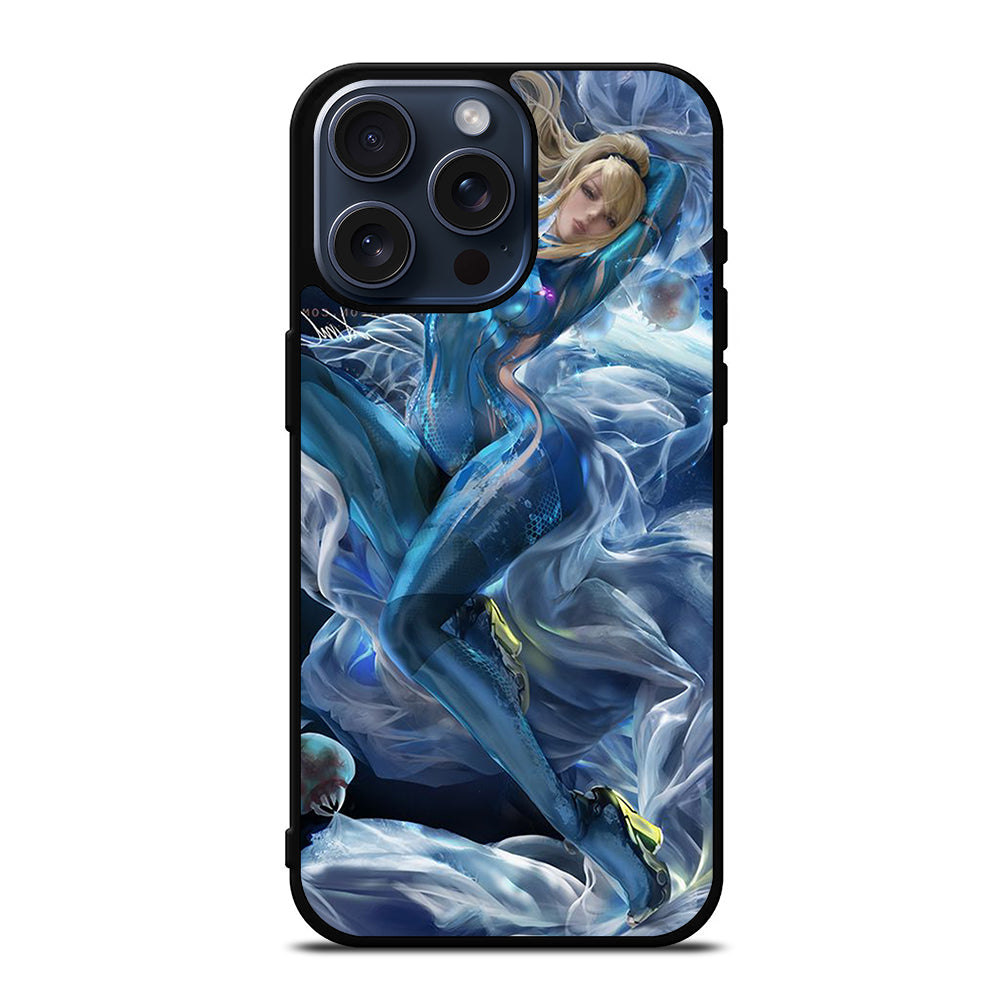 SAMUS ARAN METROID SEXY iPhone 15 Pro Max Case Cover
