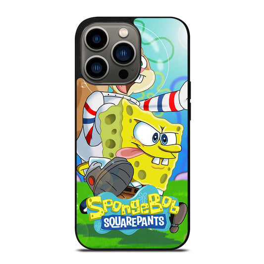 SANDY SQUIRREL AND SPONGEBOB SQUAREPANTS iPhone 13 Pro Case Cover