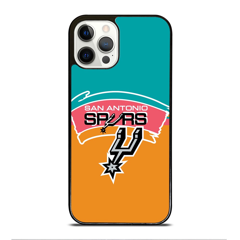 SAN ANTONIO SPURS NBA BASEBALL 2 iPhone 12 Pro Case Cover