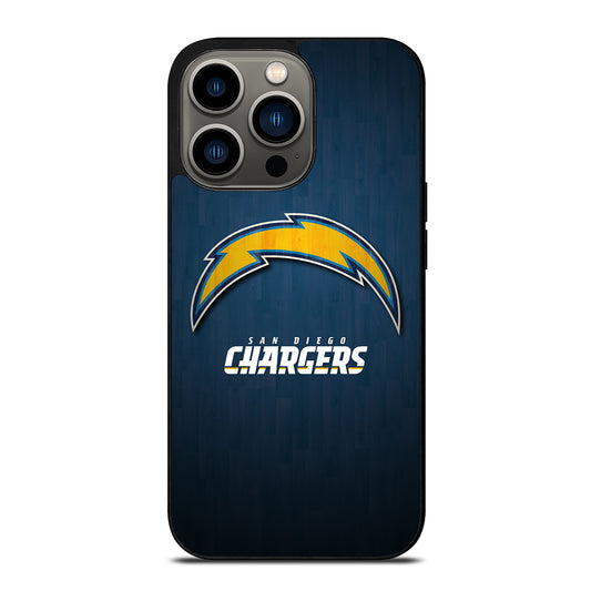 SAN DIEGO CHARGERS WOODEN LOGO iPhone 13 Pro Case Cover