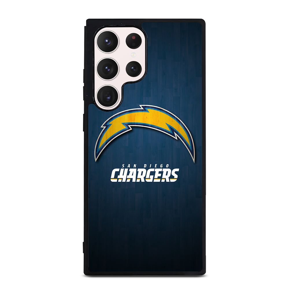 SAN DIEGO CHARGERS WOODEN LOGO Samsung Galaxy S23 Ultra Case Cover
