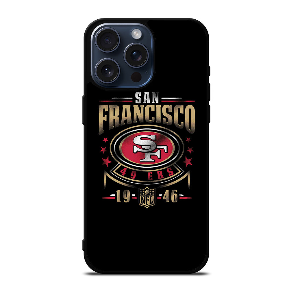 SAN FRANCISCO 49ERS NFL 1 iPhone 15 Pro Max Case Cover – casecentro SAN FRANCISCO 49ERS NFL 1 iPhone 15 Pro Max Case Cover – casecentro