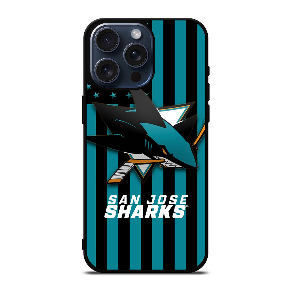 SAN JOSE SHARKS HOCKEY LOGO 1 iPhone 15 Pro Max Case Cover