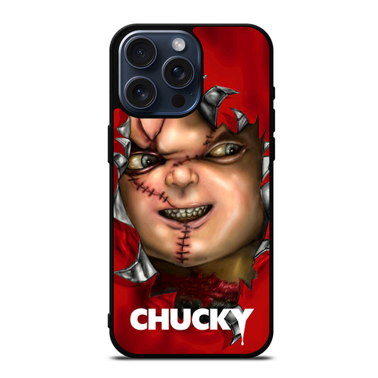 SCARY CHUCKY DOLL 1 iPhone 15 Pro Max Case Cover