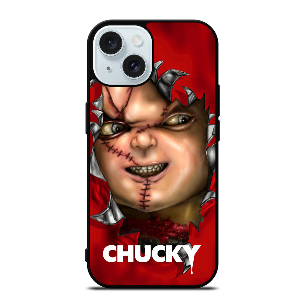 SCARY CHUCKY DOLL 1 iPhone 15 Case Cover