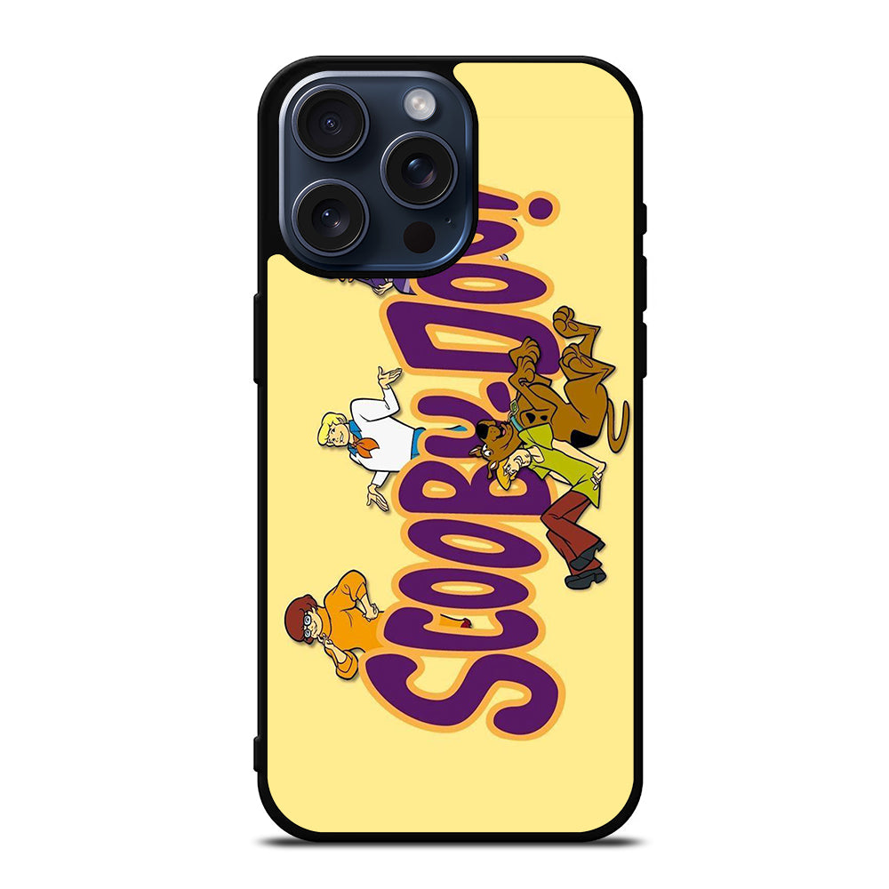 SCOOBY DOO LOGO iPhone 15 Pro Max Case Cover