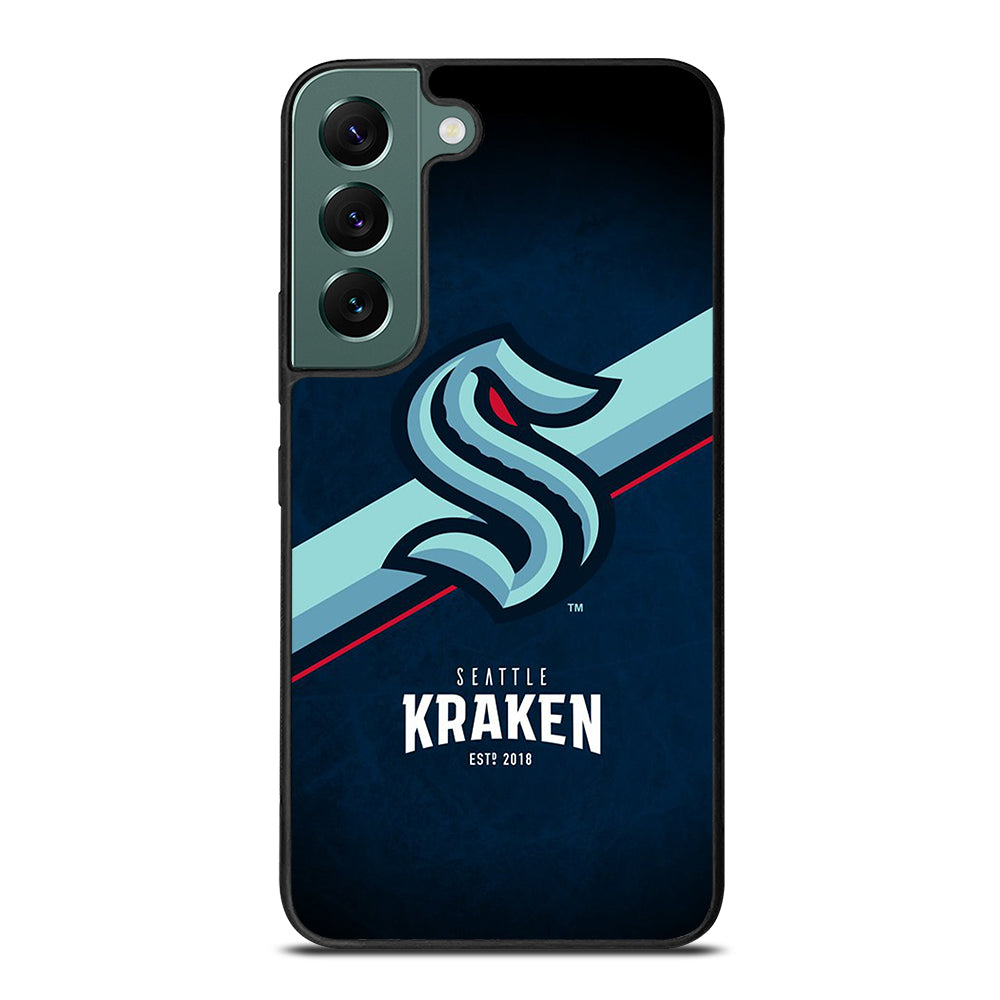 SEATTLE KRAKEN STRIPE LOGO Samsung Galaxy S22 Case Cover
