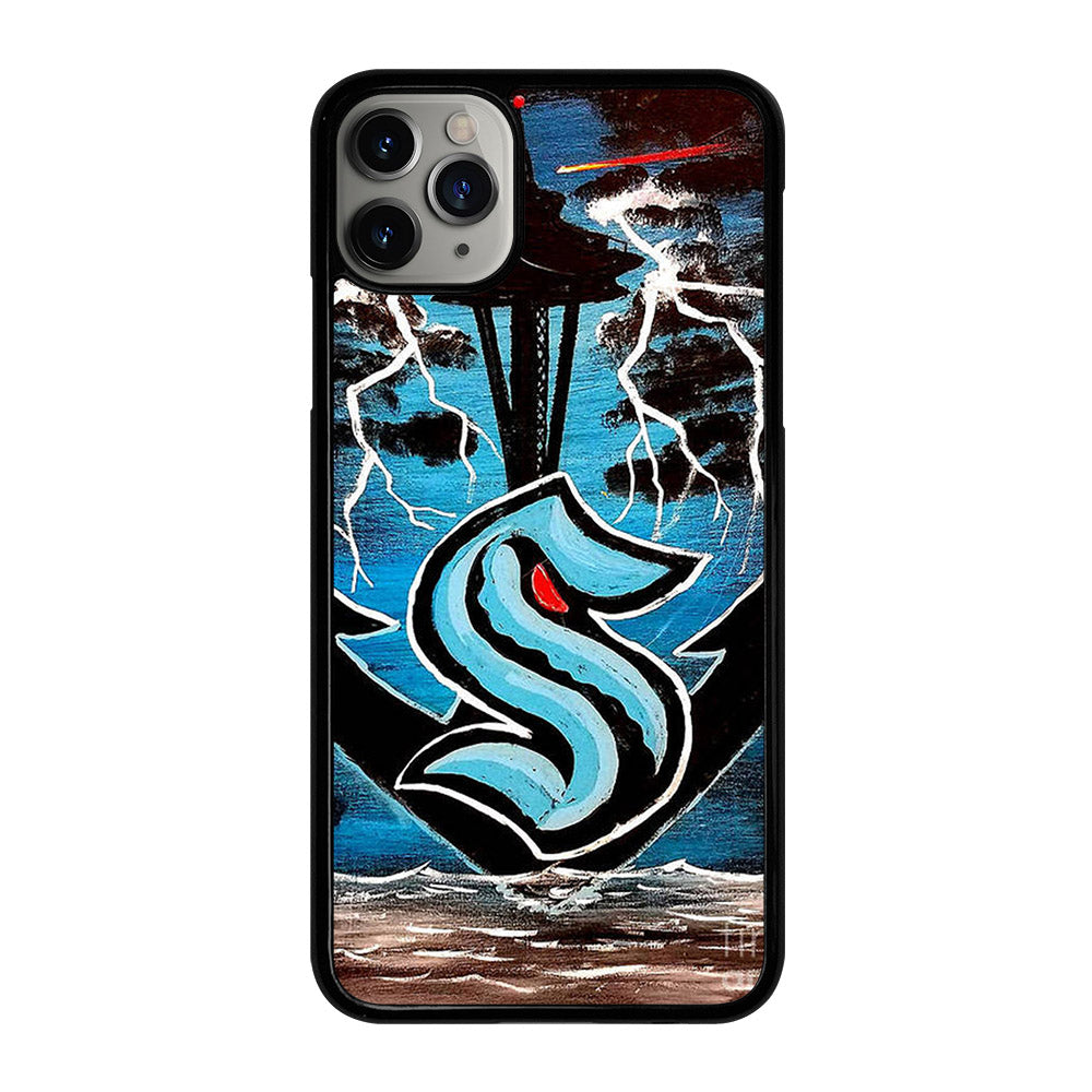 SEATTLE KRAKEN ART iPhone 11 Pro Max Case Cover