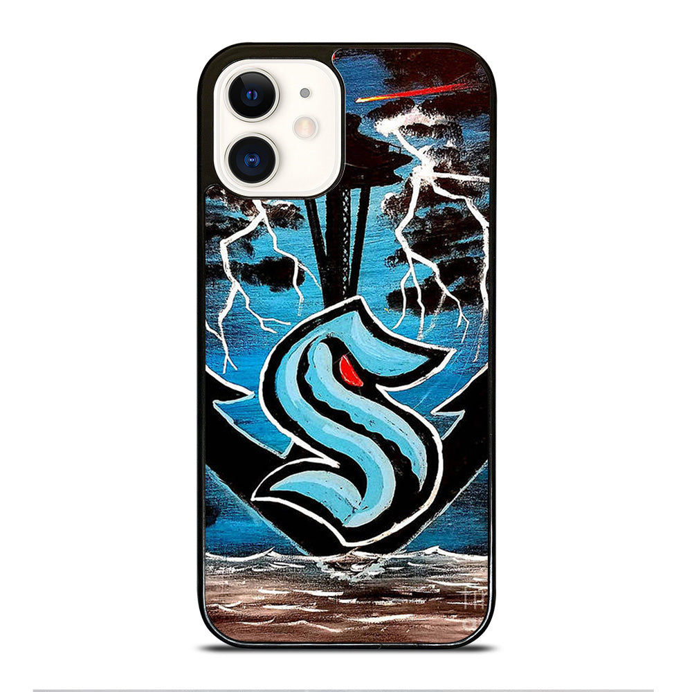 SEATTLE KRAKEN ART iPhone 12 Case Cover
