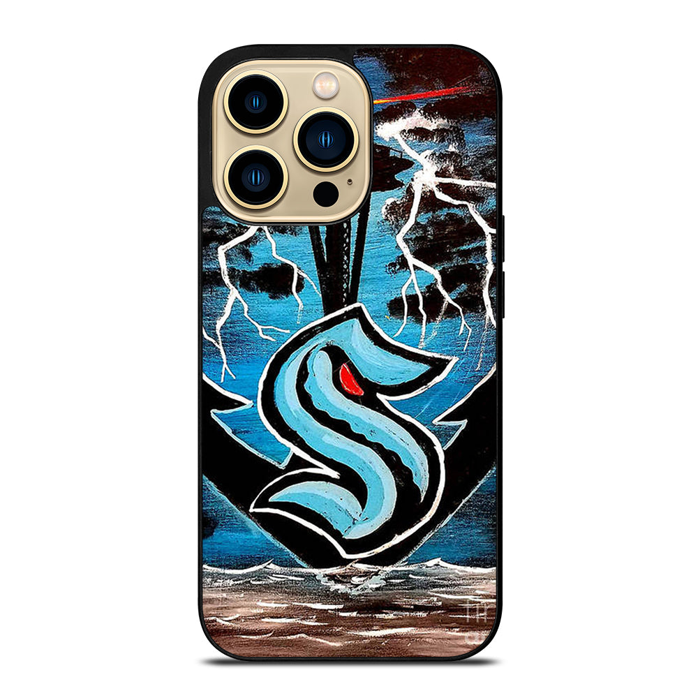 SEATTLE KRAKEN ART iPhone 14 Pro Max Case Cover