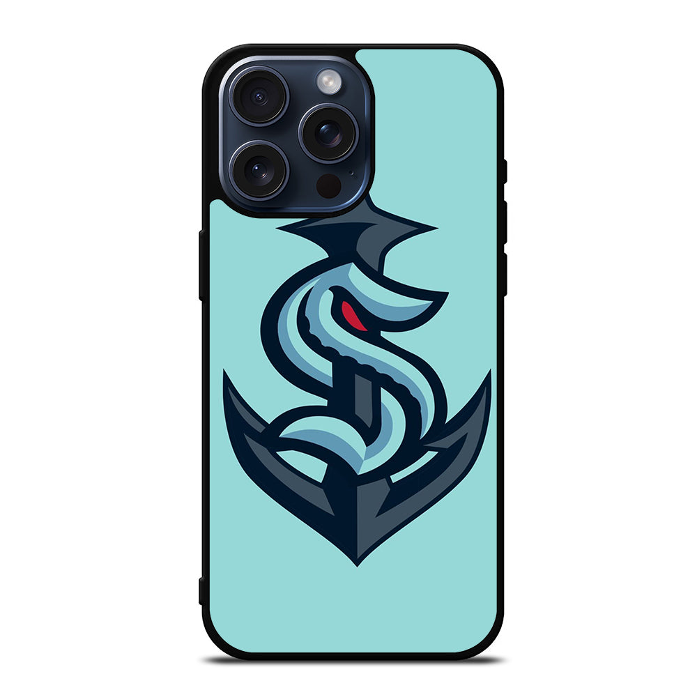 SEATTLE KRAKEN HOCKEY 3 iPhone 15 Pro Max Case Cover