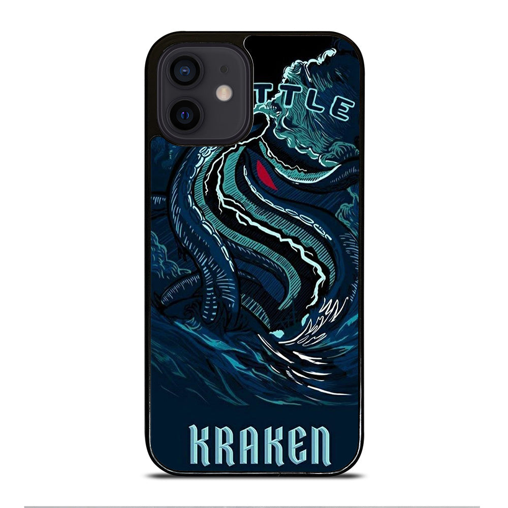 SEATTLE KRAKEN LOGO ART iPhone 12 Mini Case Cover
