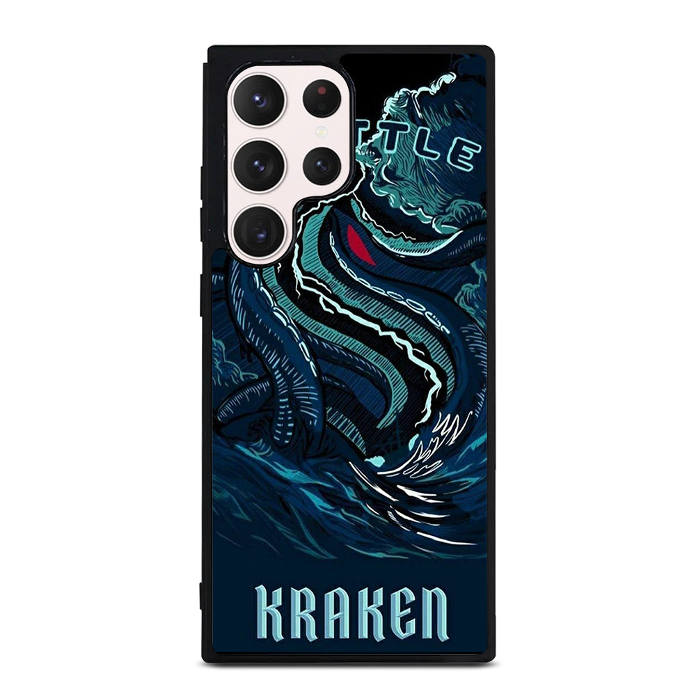 SEATTLE KRAKEN LOGO ART Samsung Galaxy S23 Ultra Case Cover