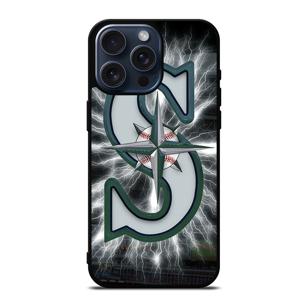 SEATTLE MARINERS BASEBALL 3 iPhone 15 Pro Max Case Cover