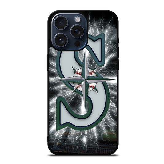 SEATTLE MARINERS BASEBALL 3 iPhone 15 Pro Max Case Cover