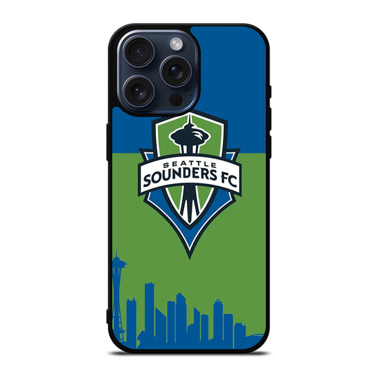 SEATTLE SOUNDERS FC LOGO 3 iPhone 15 Pro Max Case Cover
