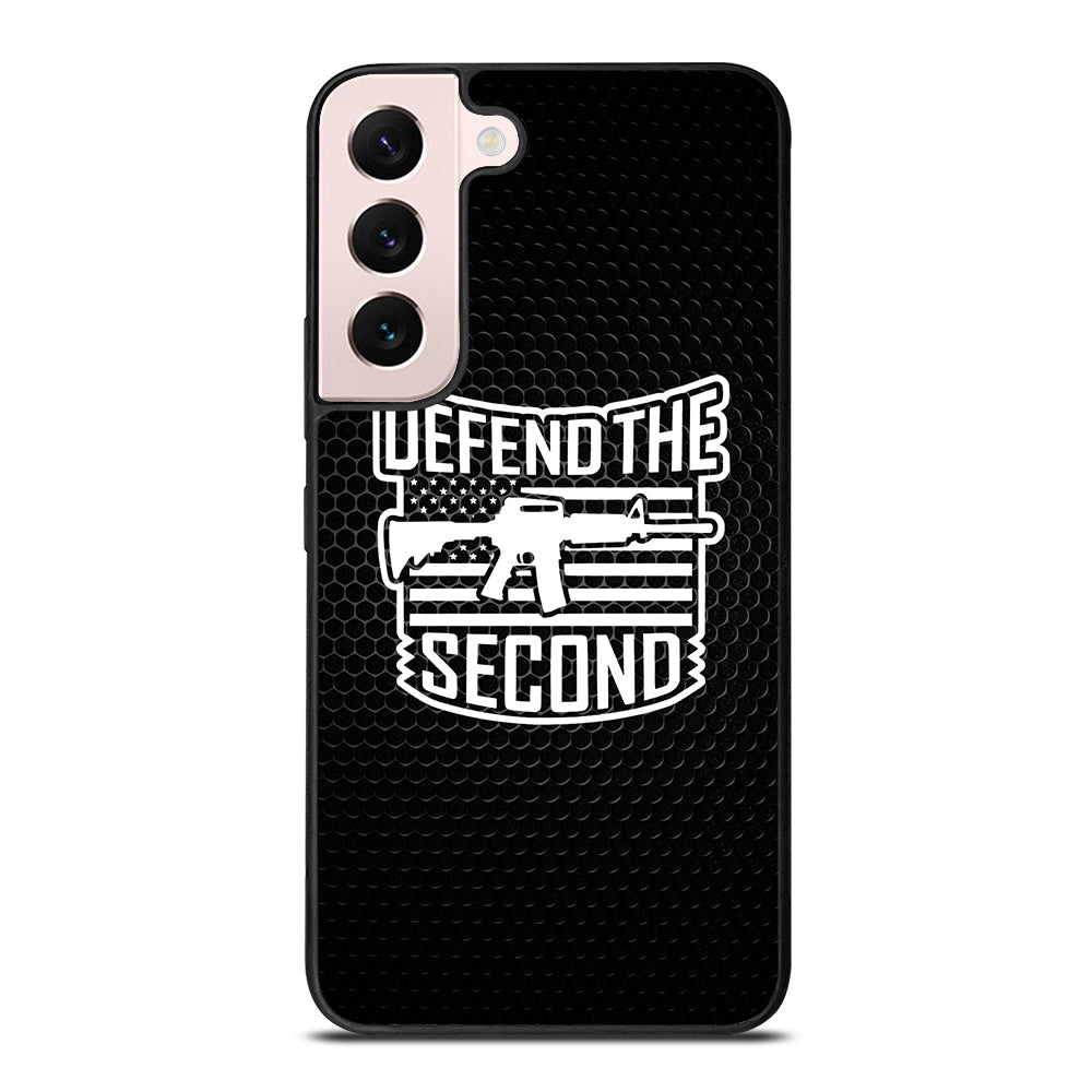SECOND AMENDMENT LOGO METAL LOGO Samsung Galaxy S22 Plus Case Cover