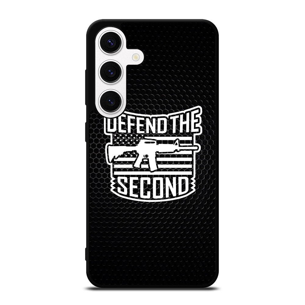 SECOND AMENDMENT LOGO METAL LOGO Samsung Galaxy S24 Case Cover
