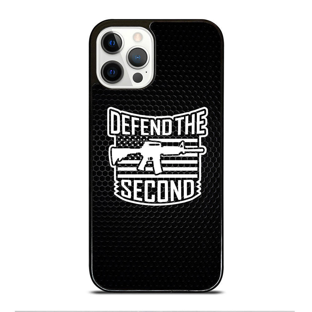 SECOND AMENDMENT LOGO METAL LOGO iPhone 12 Pro Max Case Cover