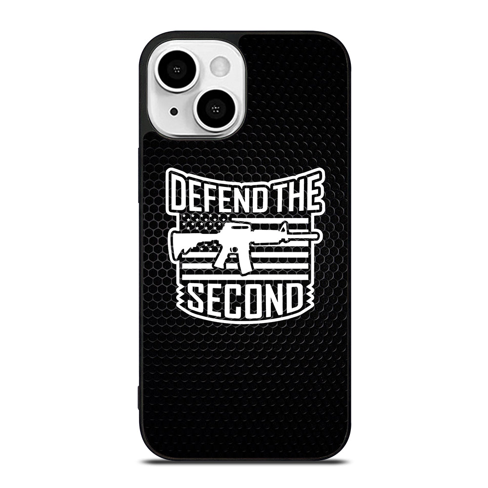 SECOND AMENDMENT LOGO METAL LOGO iPhone 13 Mini Case Cover