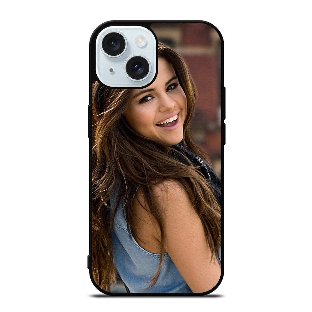 SELENA GOMEZ SINGER iPhone 15 Case Cover