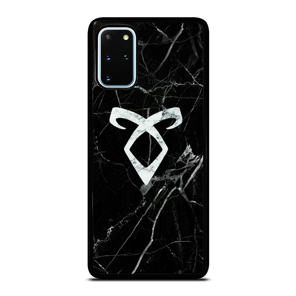 SHADOWHUNTER ANGELIC MARBLE LOGO Samsung Galaxy S20 Plus Case Cover