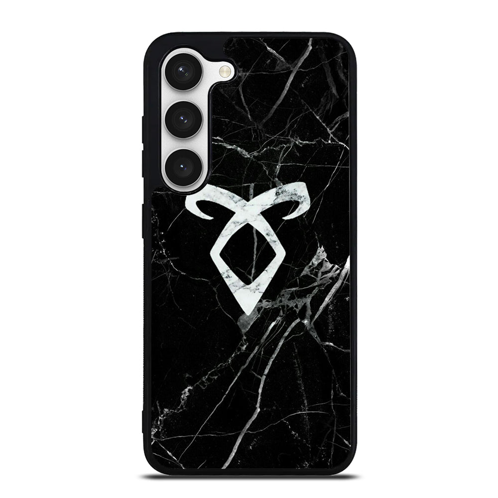 SHADOWHUNTER ANGELIC MARBLE LOGO Samsung Galaxy S23 Case Cover