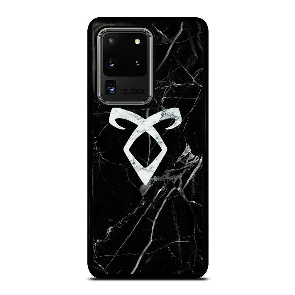 SHADOWHUNTER ANGELIC MARBLE LOGO Samsung Galaxy S20 Ultra Case Cover