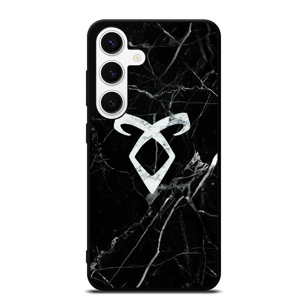 SHADOWHUNTER ANGELIC MARBLE LOGO Samsung Galaxy S24 Case Cover
