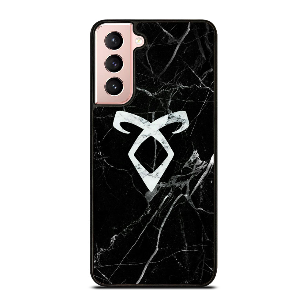SHADOWHUNTER ANGELIC MARBLE LOGO Samsung Galaxy S21 Case Cover