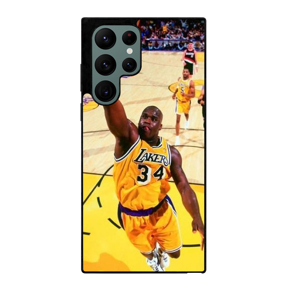 SHAQUILLE O'NEAL LA LAKERS NBA DUNK Samsung Galaxy S22 Ultra Case Cover