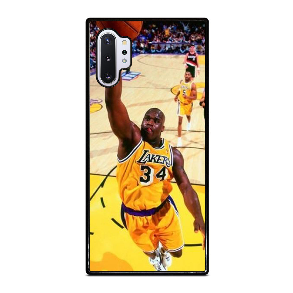 SHAQUILLE O'NEAL LA LAKERS NBA DUNK Samsung Galaxy Note 10 Plus Case Cover