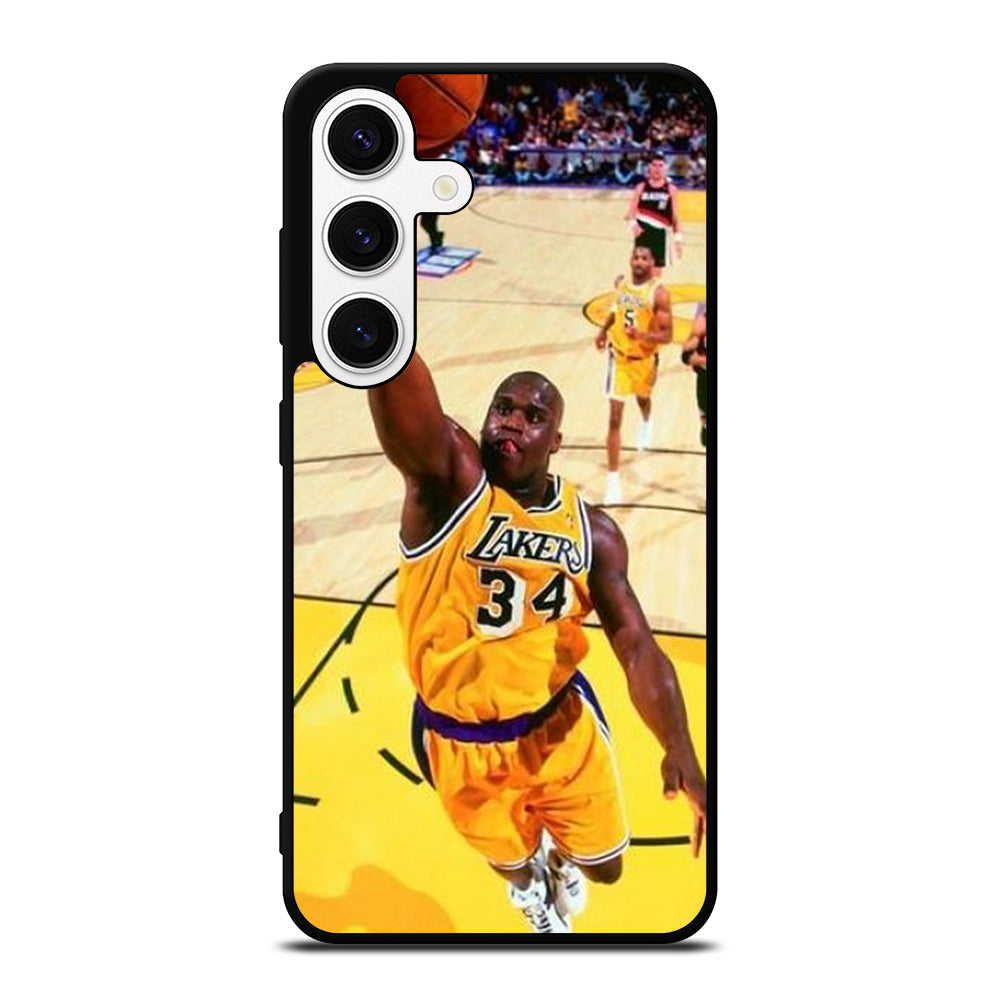 SHAQUILLE O'NEAL LA LAKERS NBA DUNK Samsung Galaxy S24 Case Cover