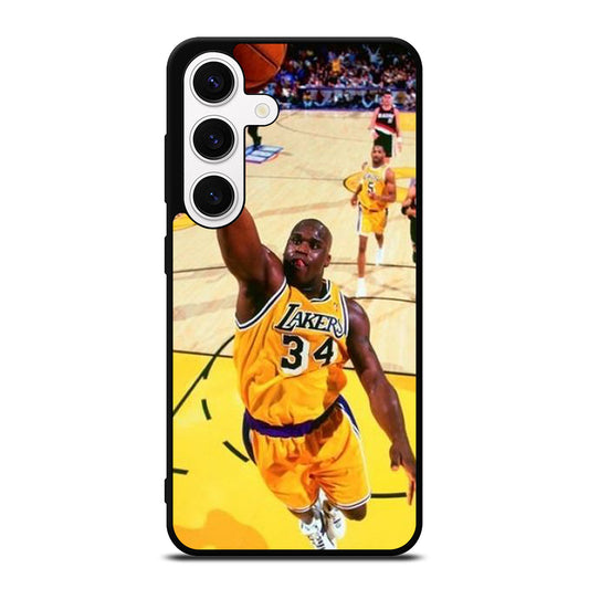 SHAQUILLE O'NEAL LA LAKERS NBA DUNK Samsung Galaxy S24 Case Cover