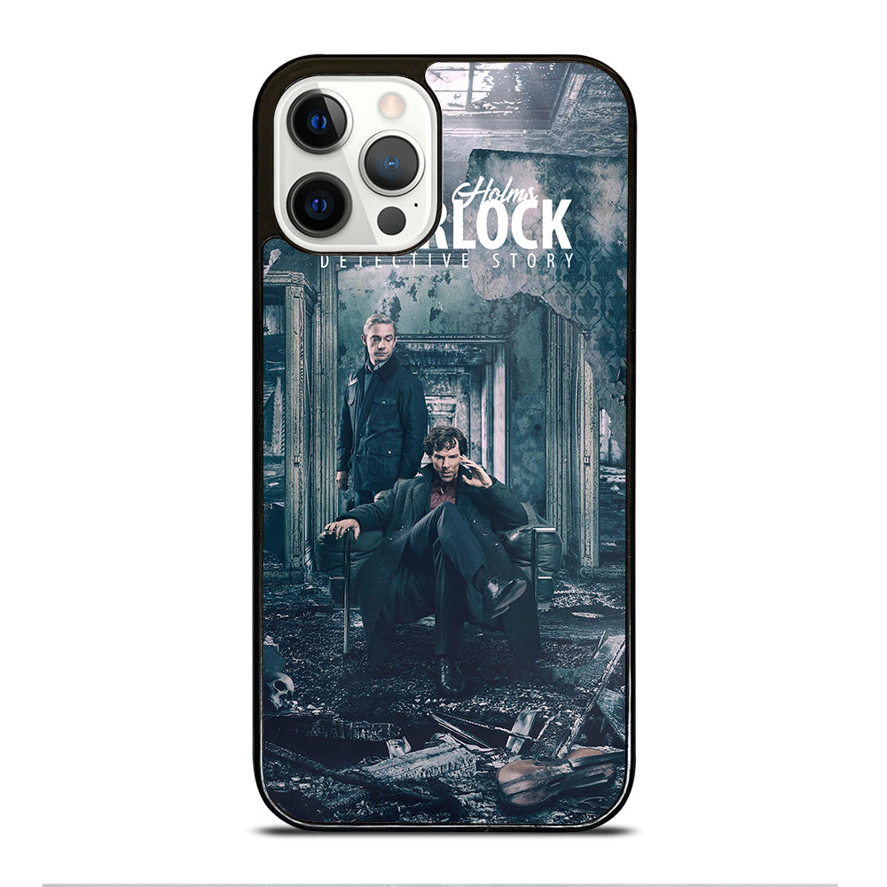 SHERLOCK HOLMES POSTER iPhone 12 Pro Case Cover