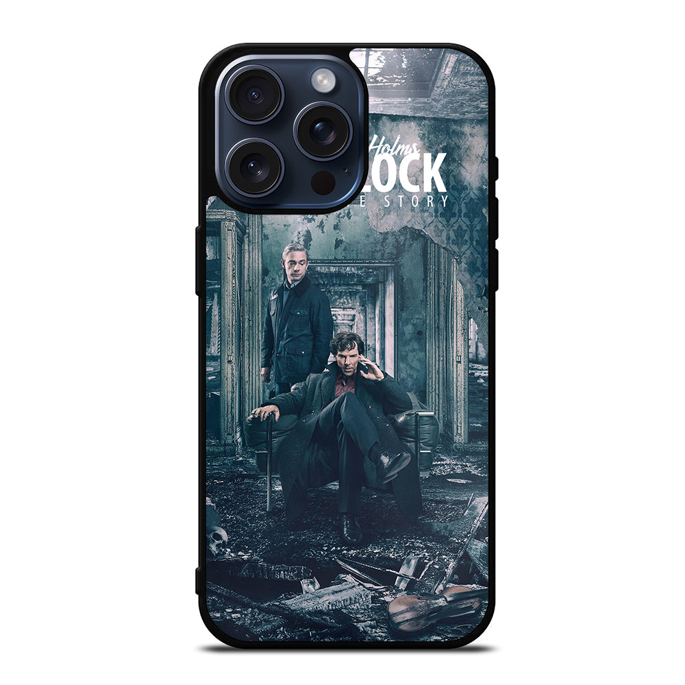 SHERLOCK HOLMES POSTER iPhone 15 Pro Max Case Cover