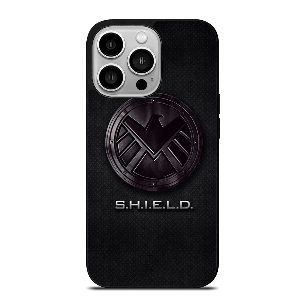SHIELD LOGO METAL iPhone 14 Pro Case Cover