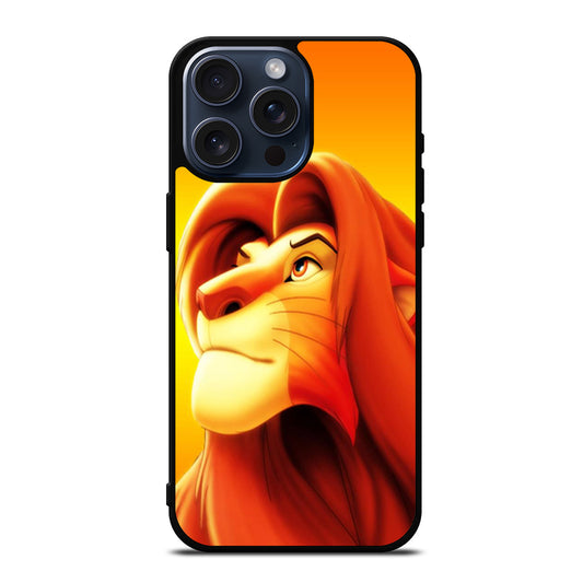 SIMBA FACE LION KING iPhone 15 Pro Max Case Cover