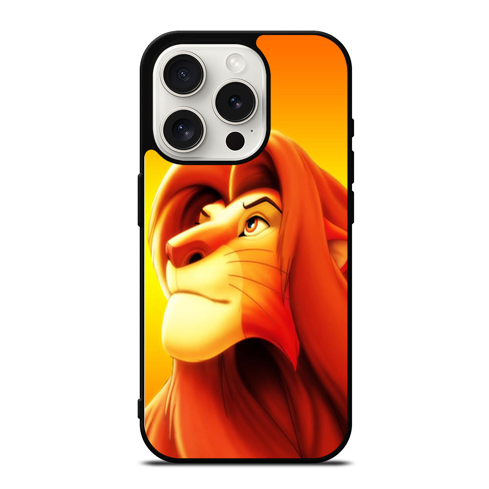 SIMBA FACE LION KING iPhone 15 Pro Case Cover