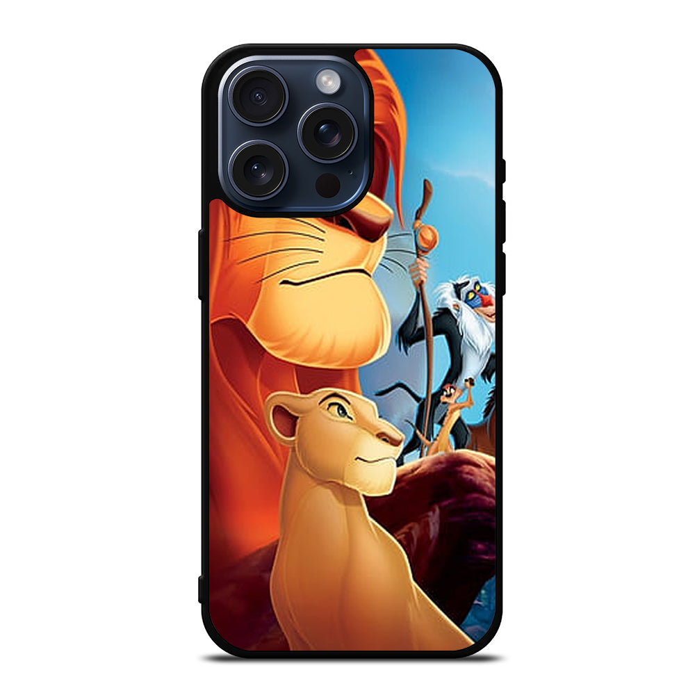 SIMBA LION KING CARTOON iPhone 15 Pro Max Case Cover