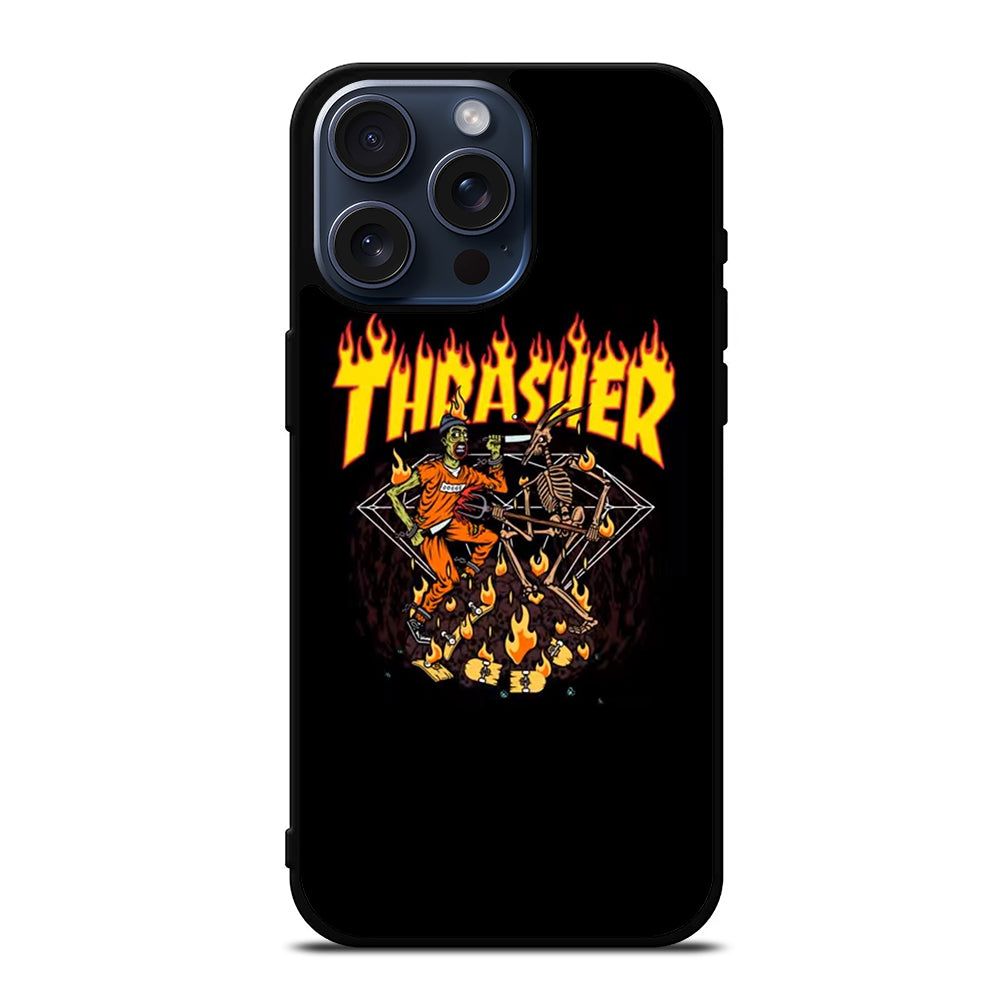 SKATEBOARD THRASHER 2 iPhone 15 Pro Max Case Cover