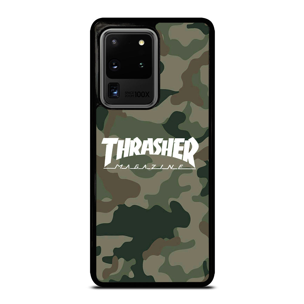 SKATEBOARD THRASHER CAMO LOGO Samsung Galaxy S20 Ultra Case Cover