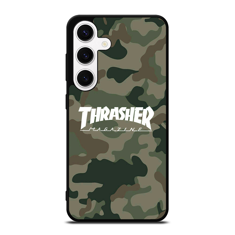 SKATEBOARD THRASHER CAMO LOGO Samsung Galaxy S24 Case Cover