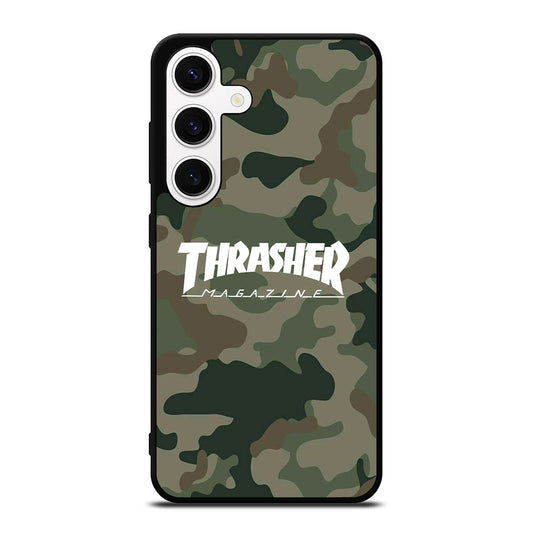 SKATEBOARD THRASHER CAMO LOGO Samsung Galaxy S24 Case Cover